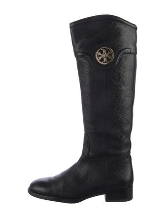 Tory Burch Leather Riding Boots