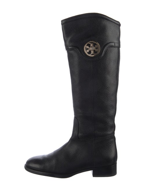 Tory Burch Leather Riding Boots