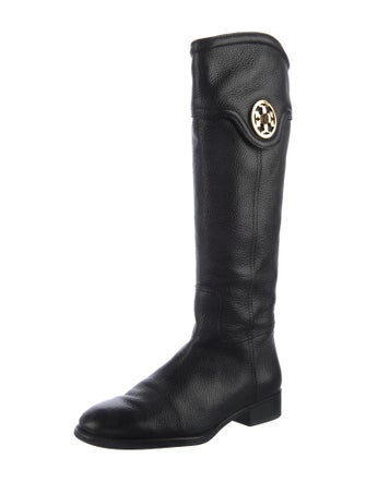 Tory Burch Leather Riding Boots