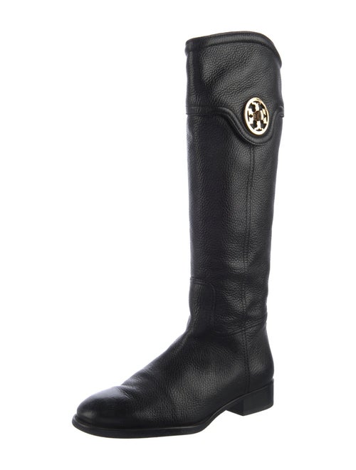 Tory Burch Leather Riding Boots