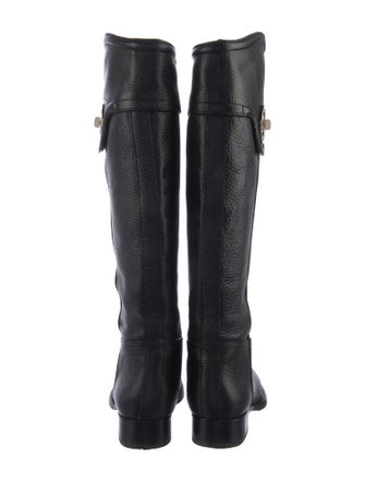 Tory Burch Leather Riding Boots