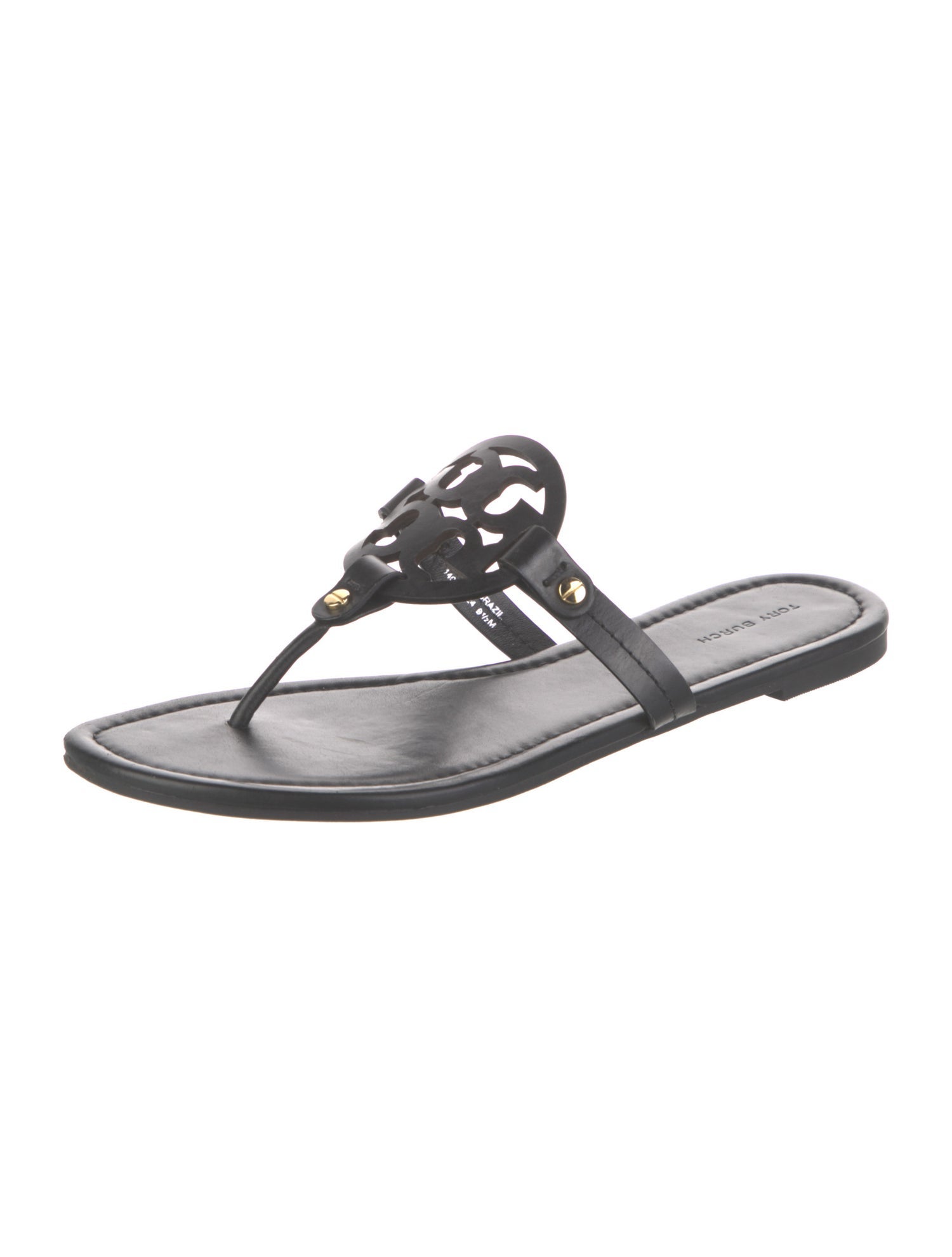 Tory Burch Leather Slides