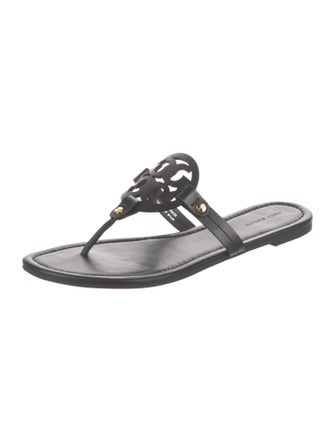 Tory Burch Leather Slides