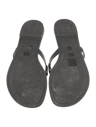 Tory Burch Leather Slides