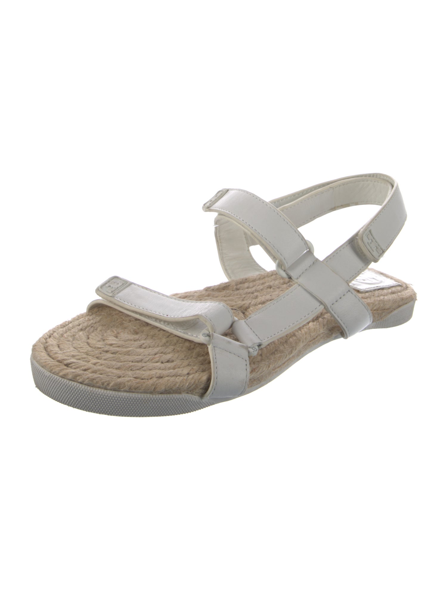 Tory Burch Leather Espadrilles
