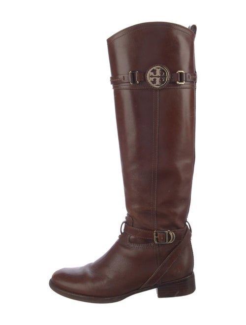 Tory Burch Leather Riding Boots