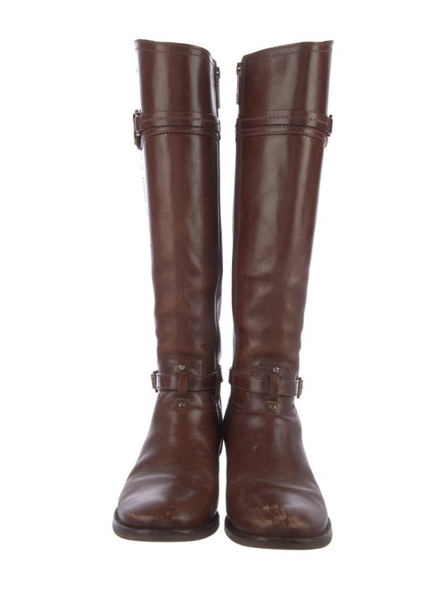 Tory Burch Leather Riding Boots
