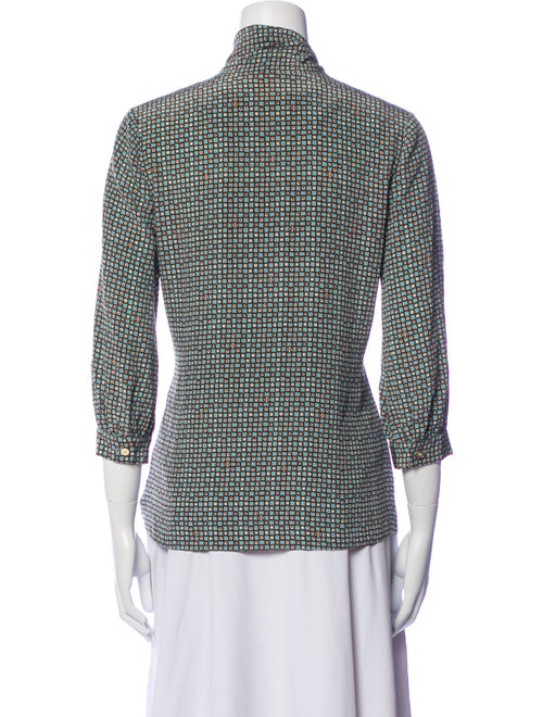 Tory Burch Silk Printed Blouse