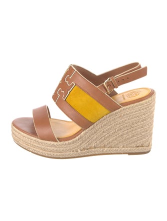 Tory Burch Leather Espadrilles