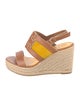 Tory Burch Leather Espadrilles