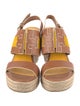Tory Burch Leather Espadrilles