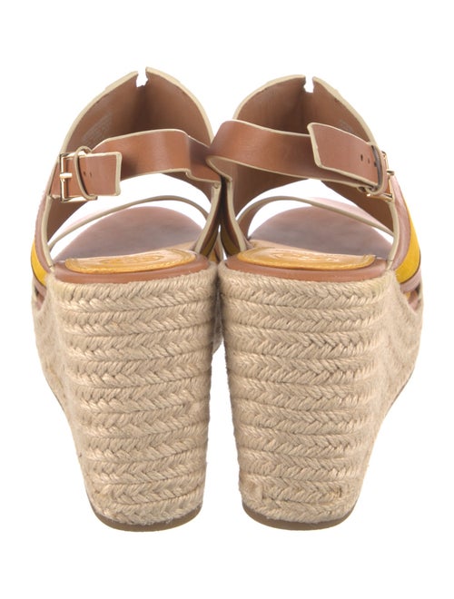 Tory Burch Leather Espadrilles