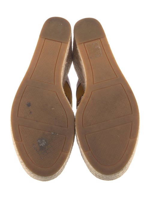 Tory Burch Leather Espadrilles