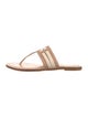 Tory Burch Leather Slides