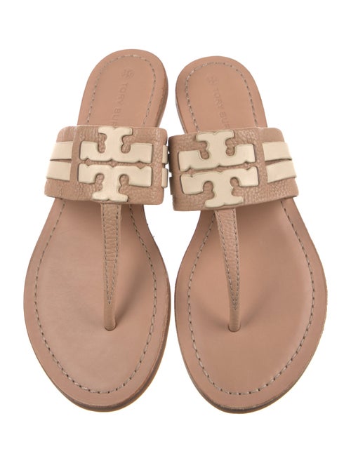 Tory Burch Leather Slides