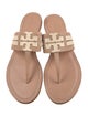 Tory Burch Leather Slides