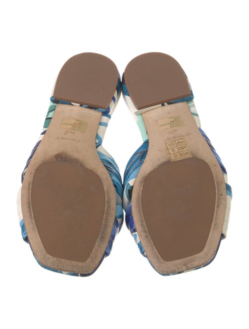 Tory Burch Leather Printed Flats