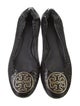 Tory Burch Snakeskin Ballet Flats