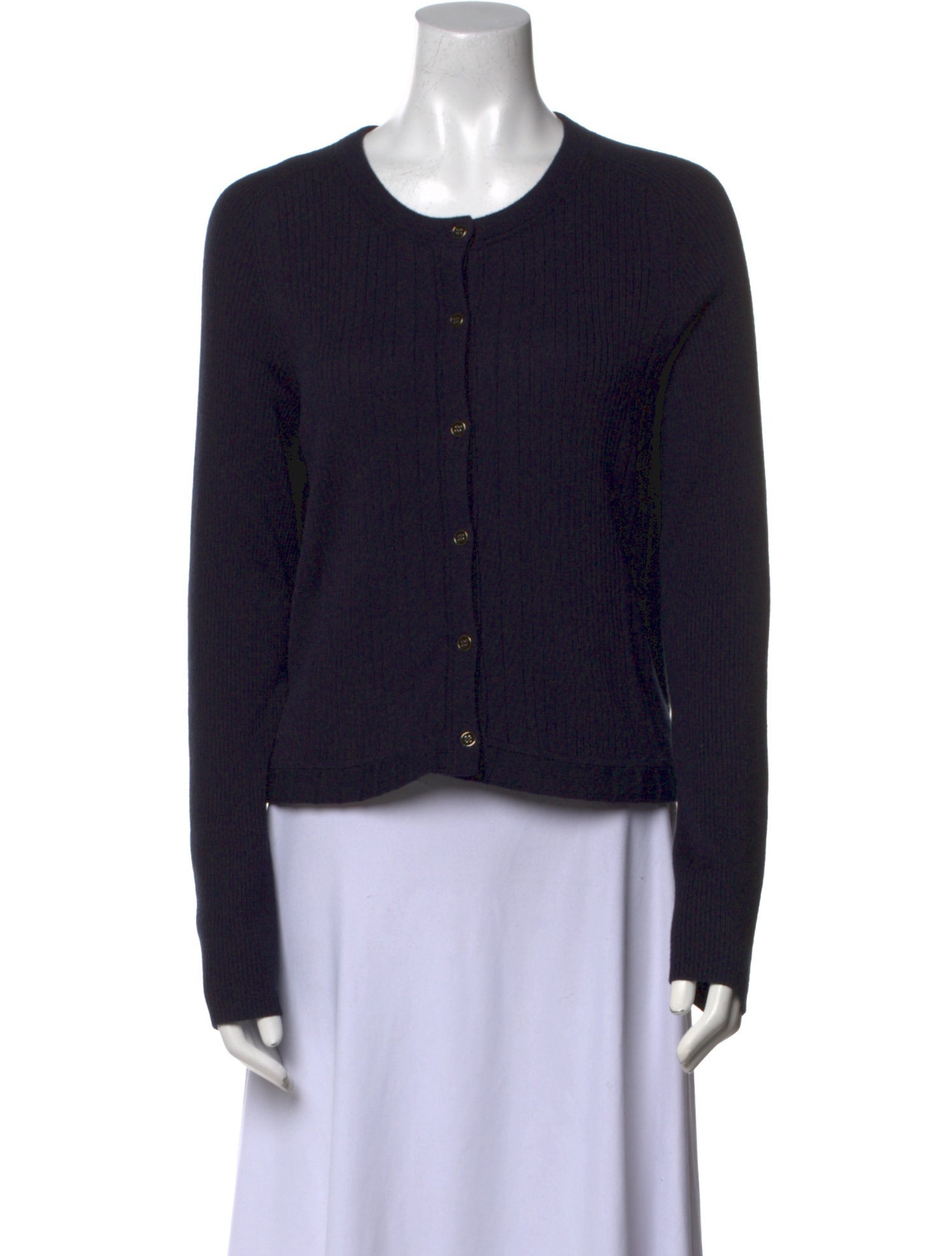 Tory Burch Silk Scoop Neck Sweater