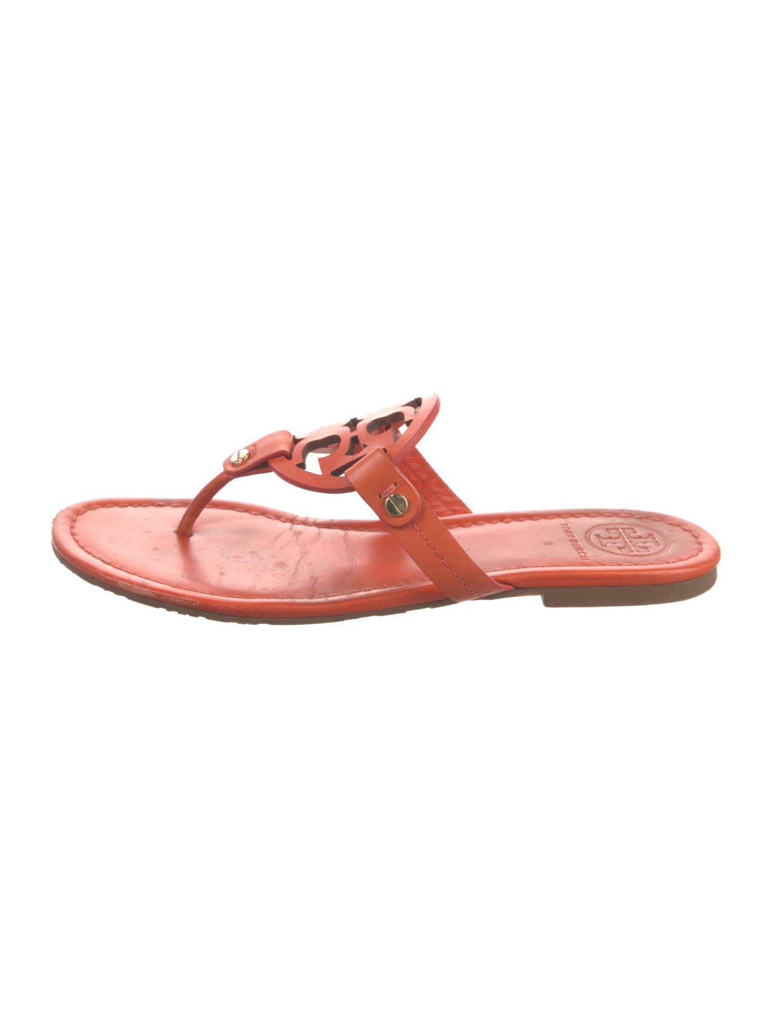 Tory Burch Leather Slides