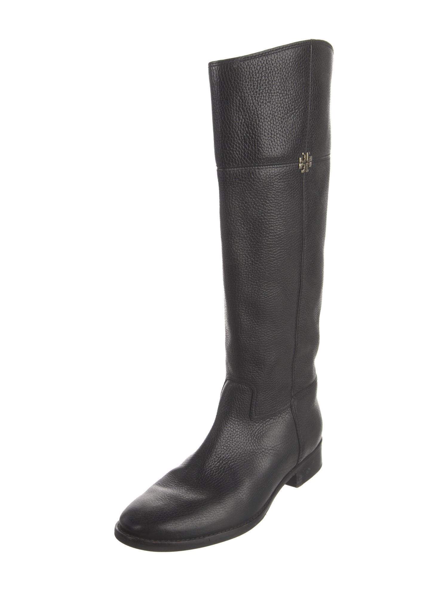 Tory Burch Leather Riding Boots