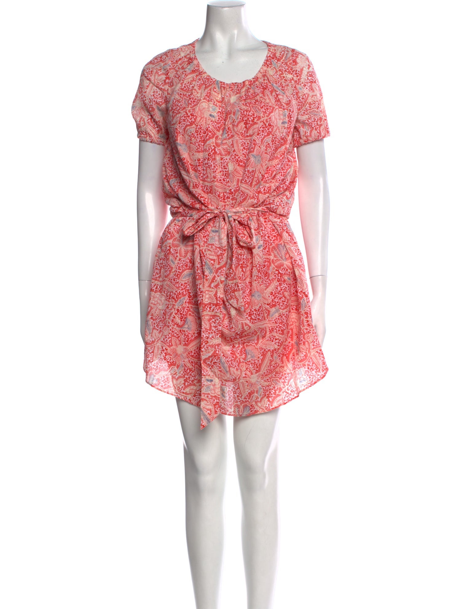 Tory Burch Floral Print Mini Dress