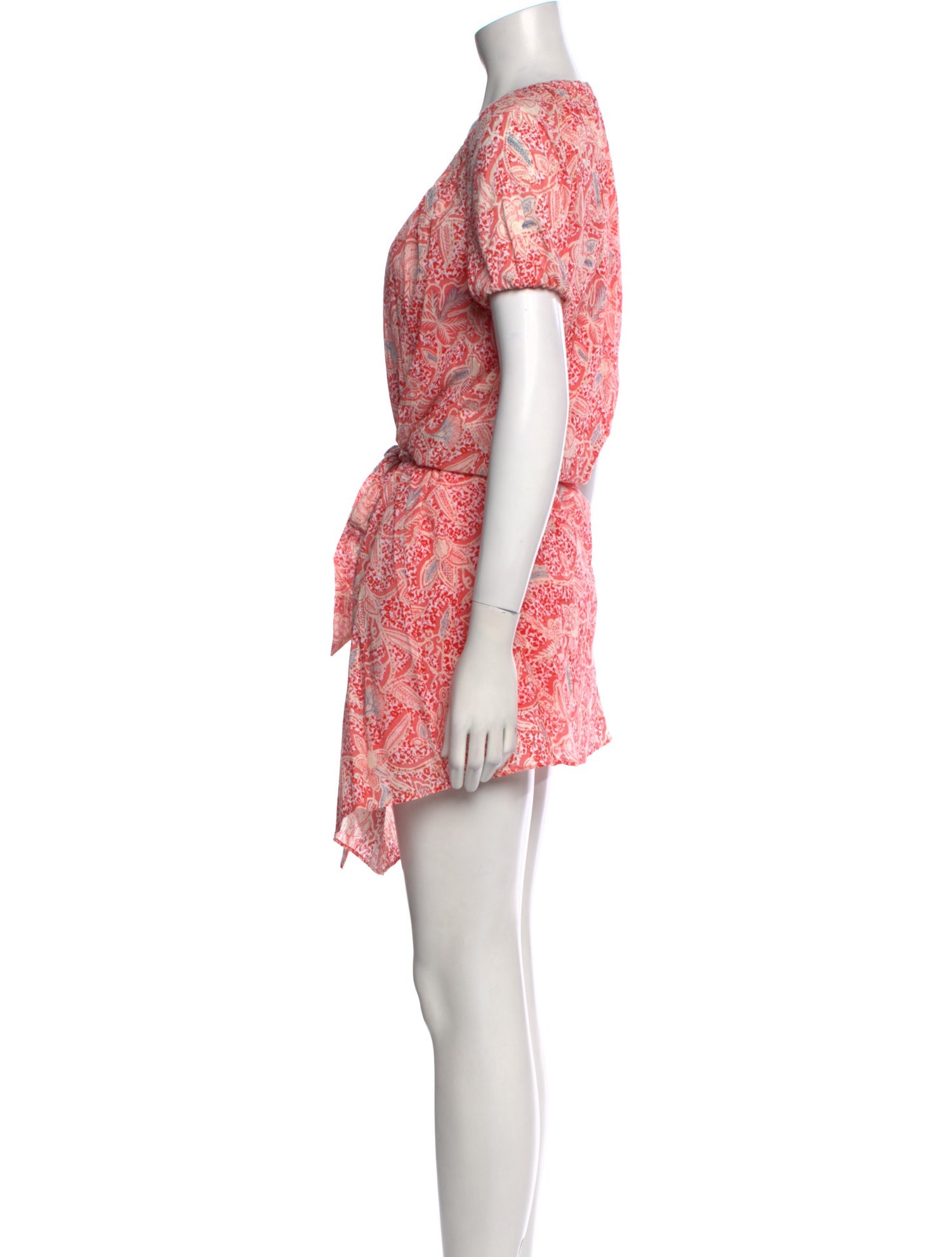 Tory Burch Floral Print Mini Dress
