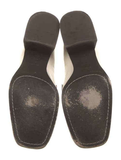 Tory Burch Leather Chain-Link Accents Pumps