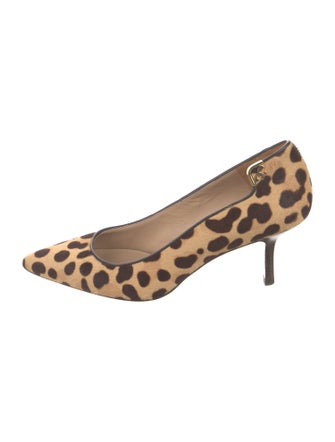 Tory Burch Ponyhair Animal Print Pumps