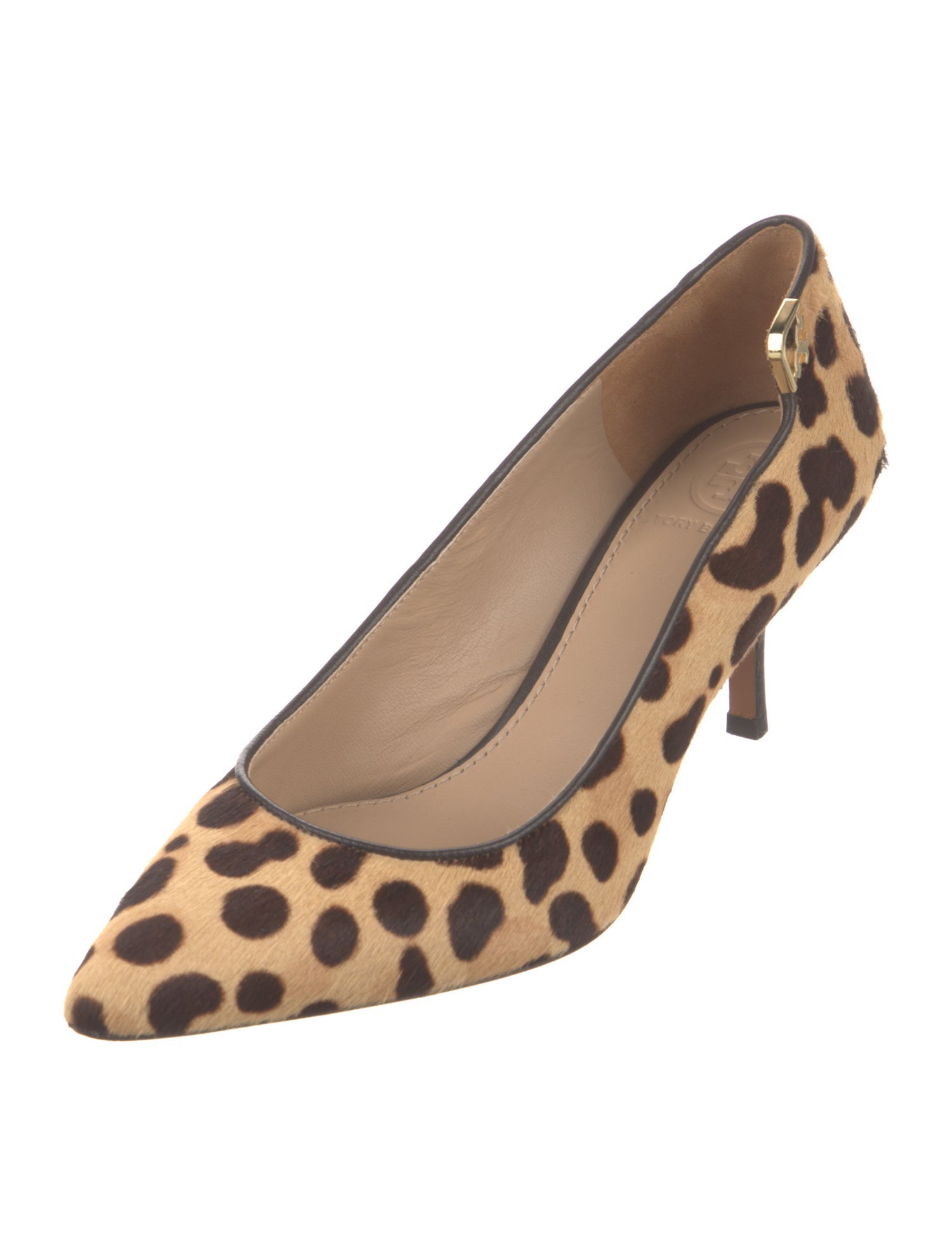 Tory Burch Ponyhair Animal Print Pumps