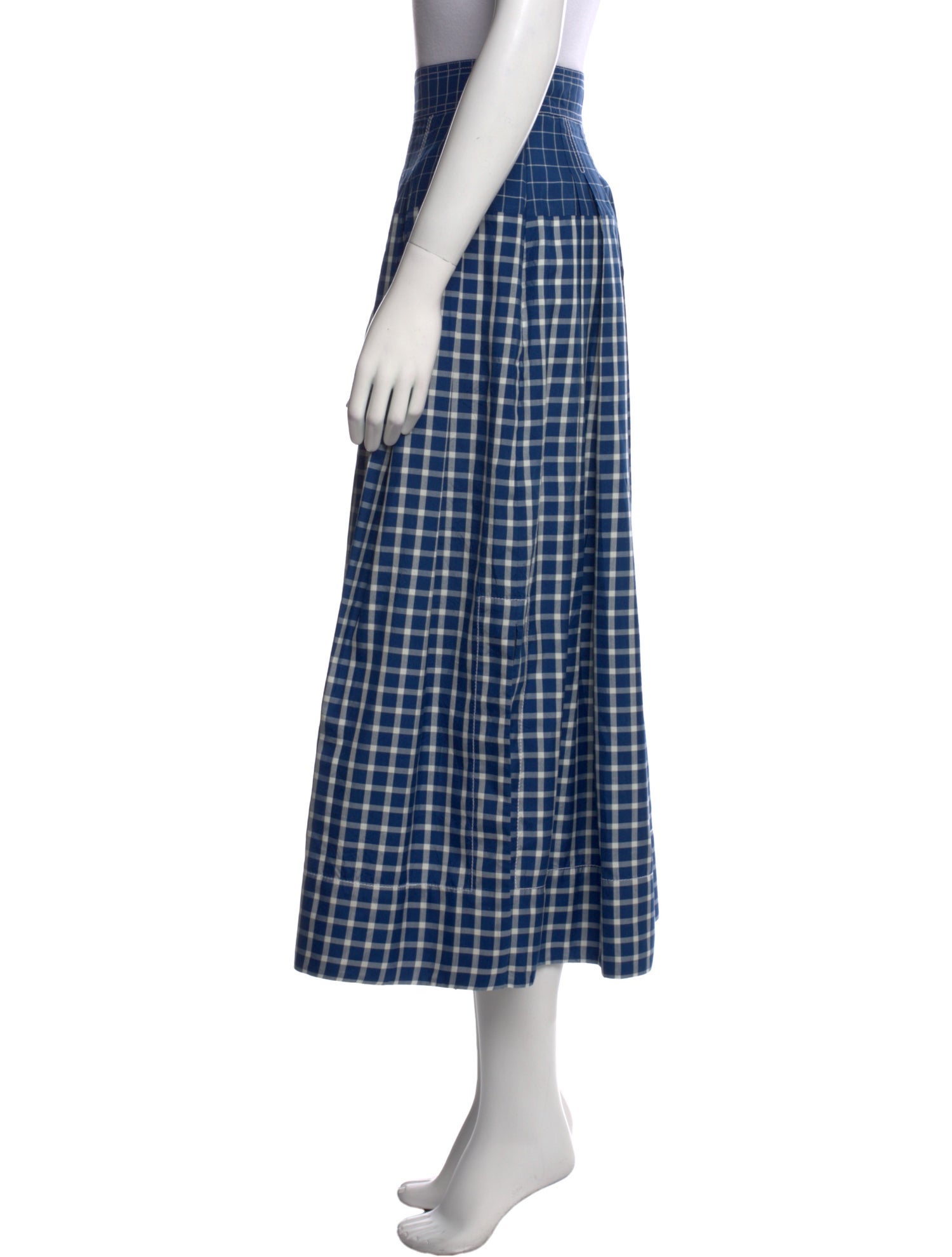 Tory Burch Silk Midi Length Skirt