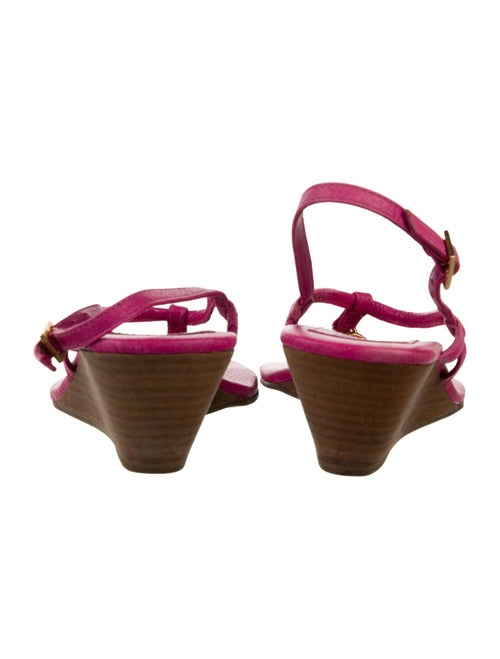 Tory Burch Leather T-Strap Sandals