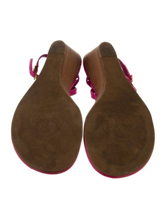 Tory Burch Leather T-Strap Sandals