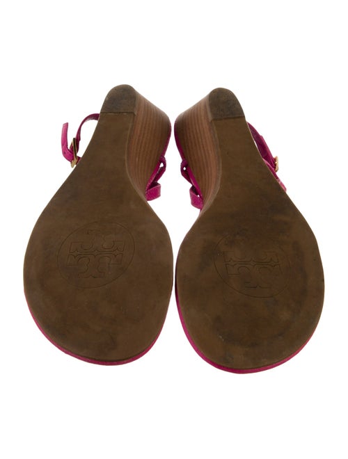 Tory Burch Leather T-Strap Sandals