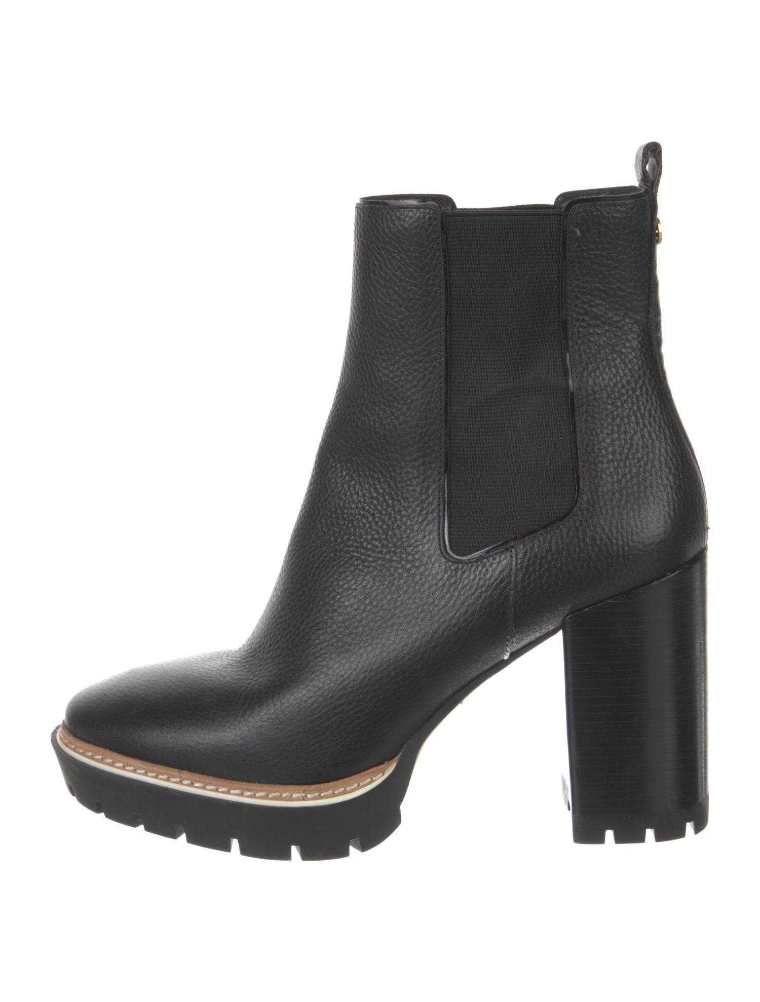 Tory Burch Leather Chelsea Boots
