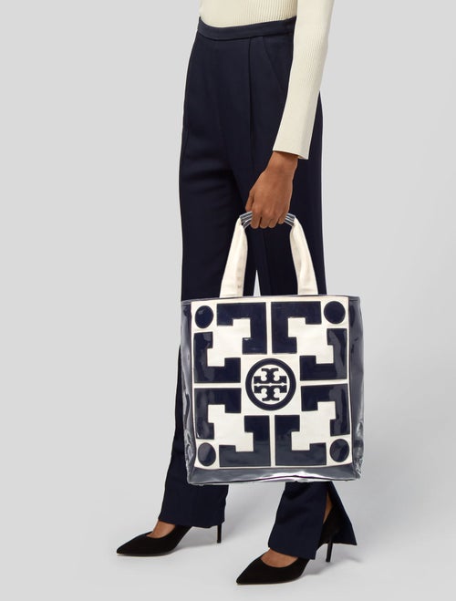 Tory Burch Canvas Clutch
