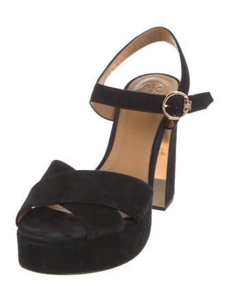 Tory Burch Suede Slingback Pumps