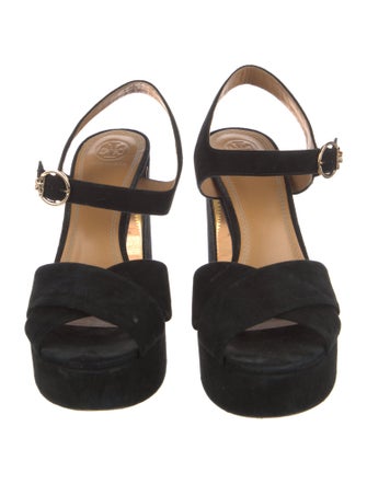 Tory Burch Suede Slingback Pumps