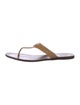 Tory Burch Leather Slides