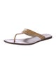 Tory Burch Leather Slides