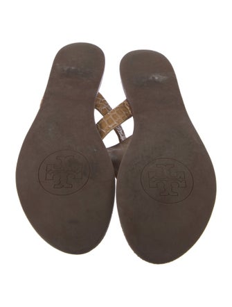 Tory Burch Leather Slides