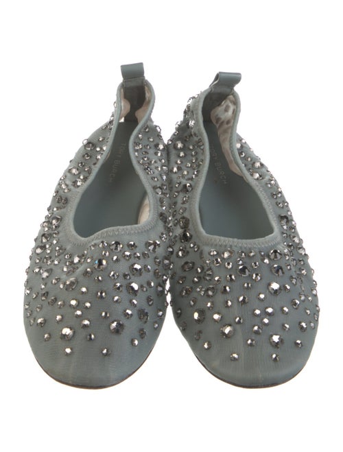 Tory Burch Crystal Embellishments Ballet Flats