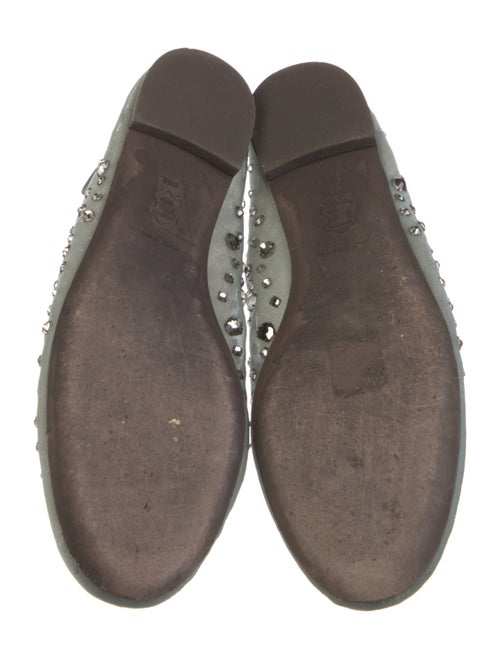 Tory Burch Crystal Embellishments Ballet Flats
