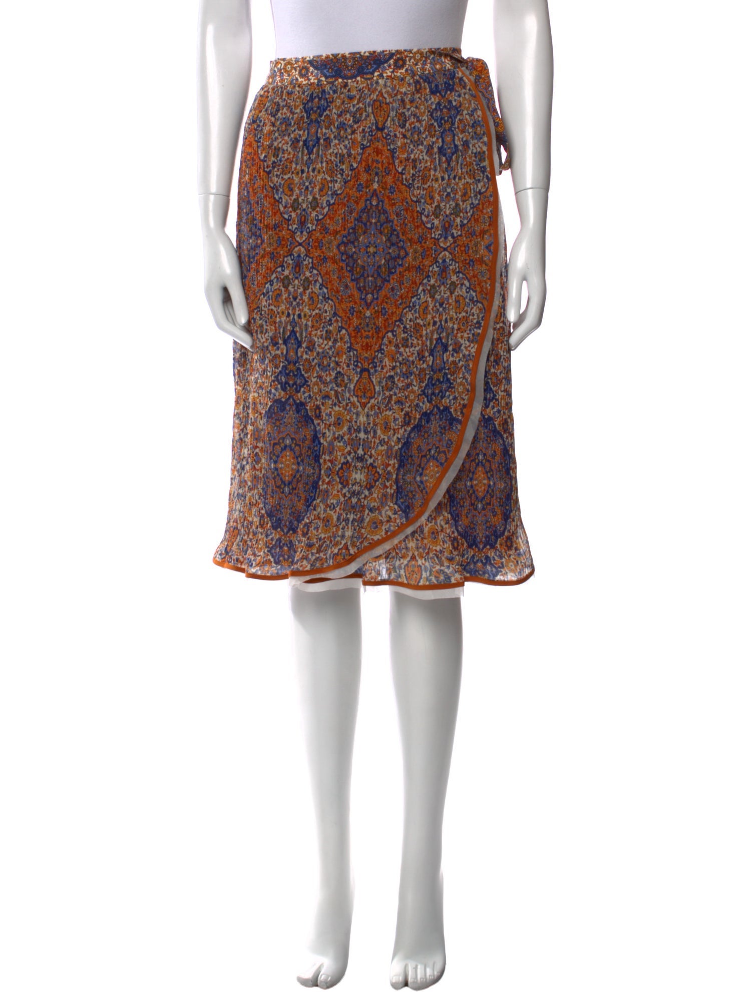 Tory Burch Printed Knee-Length Skirt