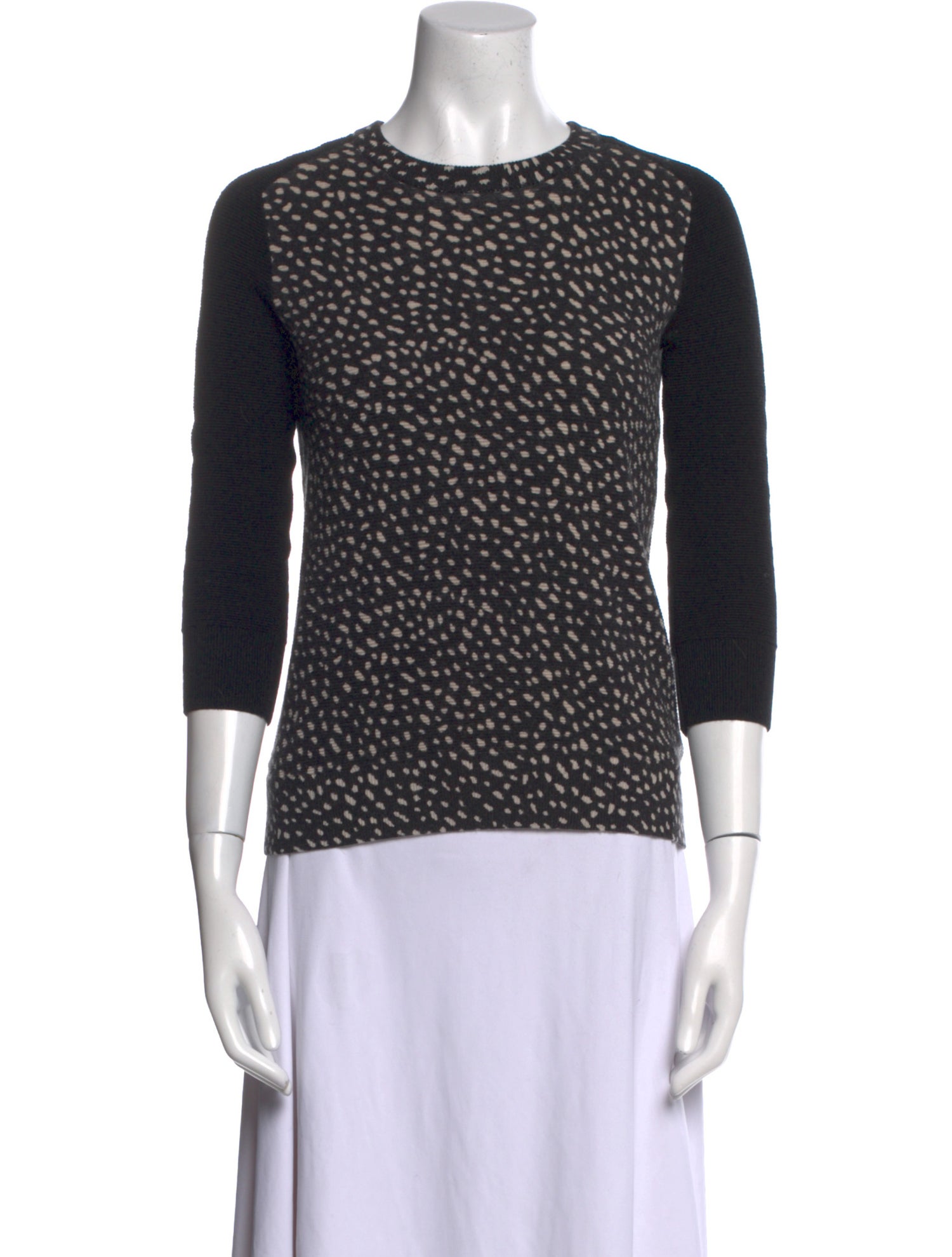 Tory Burch Merino Wool Crew Neck Sweater