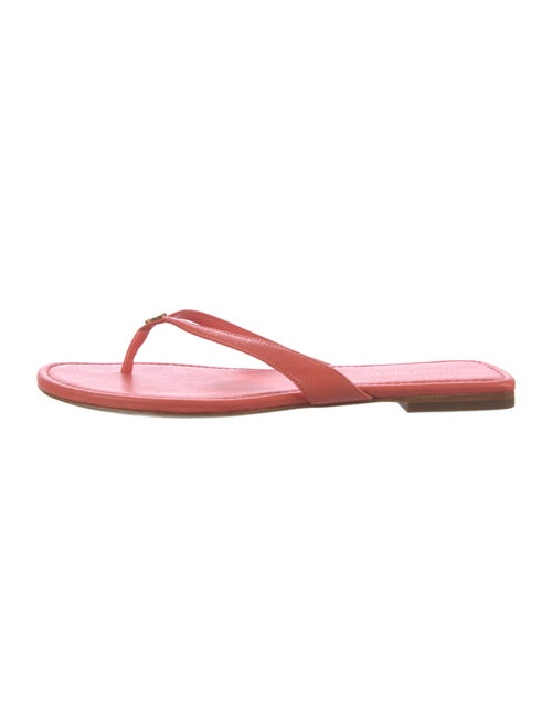 Tory Burch Leather Flip Flops