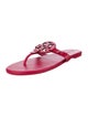Tory Burch Leather Flip Flops