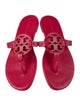 Tory Burch Leather Flip Flops