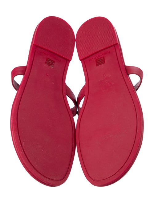 Tory Burch Leather Flip Flops