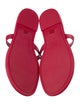 Tory Burch Leather Flip Flops